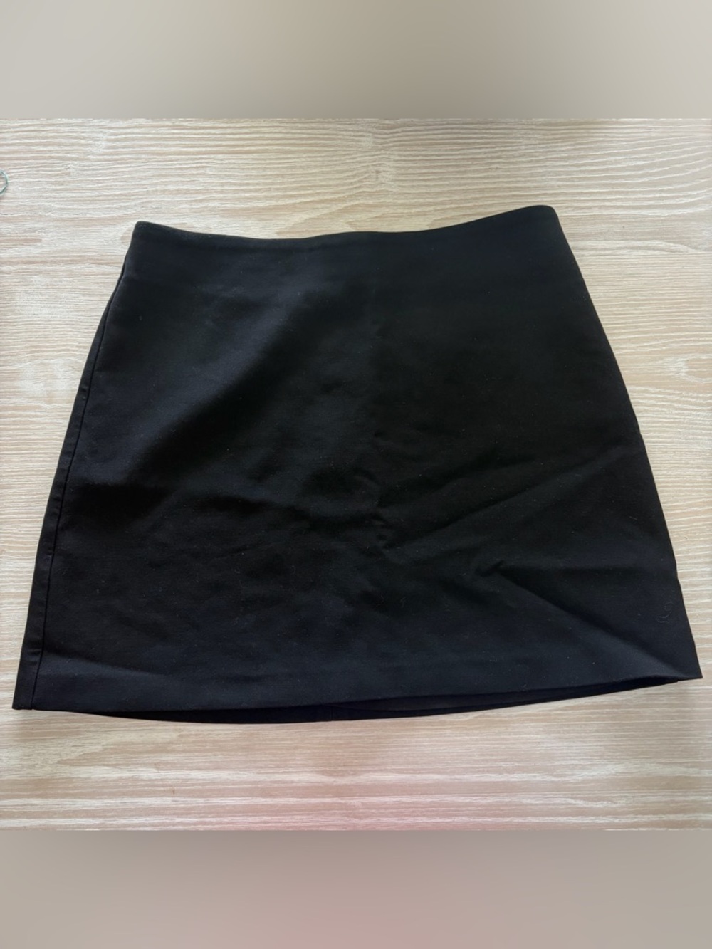 Wilfred Black Mini Skirt - Sleek A-Line